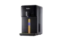 AORA Trinkwasseranlage W23 Schwarz mit Festwasseranschluss - Auftisch Osmoseanlage mit Wasserstoff-Ionisator und Heißwasserfunktion