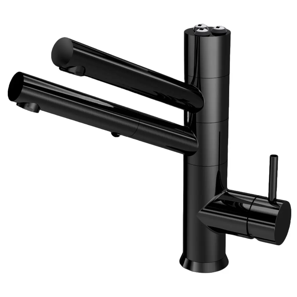 Brausekopf für 3 und 5-Wege-Wasserhahn CUCINA IDEALE Schwarz3.webp