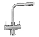 Hebel - Bedien-Griff Edelstahl Look für 5-Wege-Wasserhahn NOBIUS3.webp