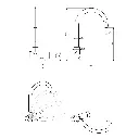 3-Wege-Armatur ACROBAT C-Auslauf in Onyx - Fensterarmatur2.webp