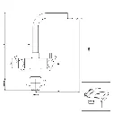 5-Wege-Armatur NOBIUS L-Auslauf in Chrom2.webp