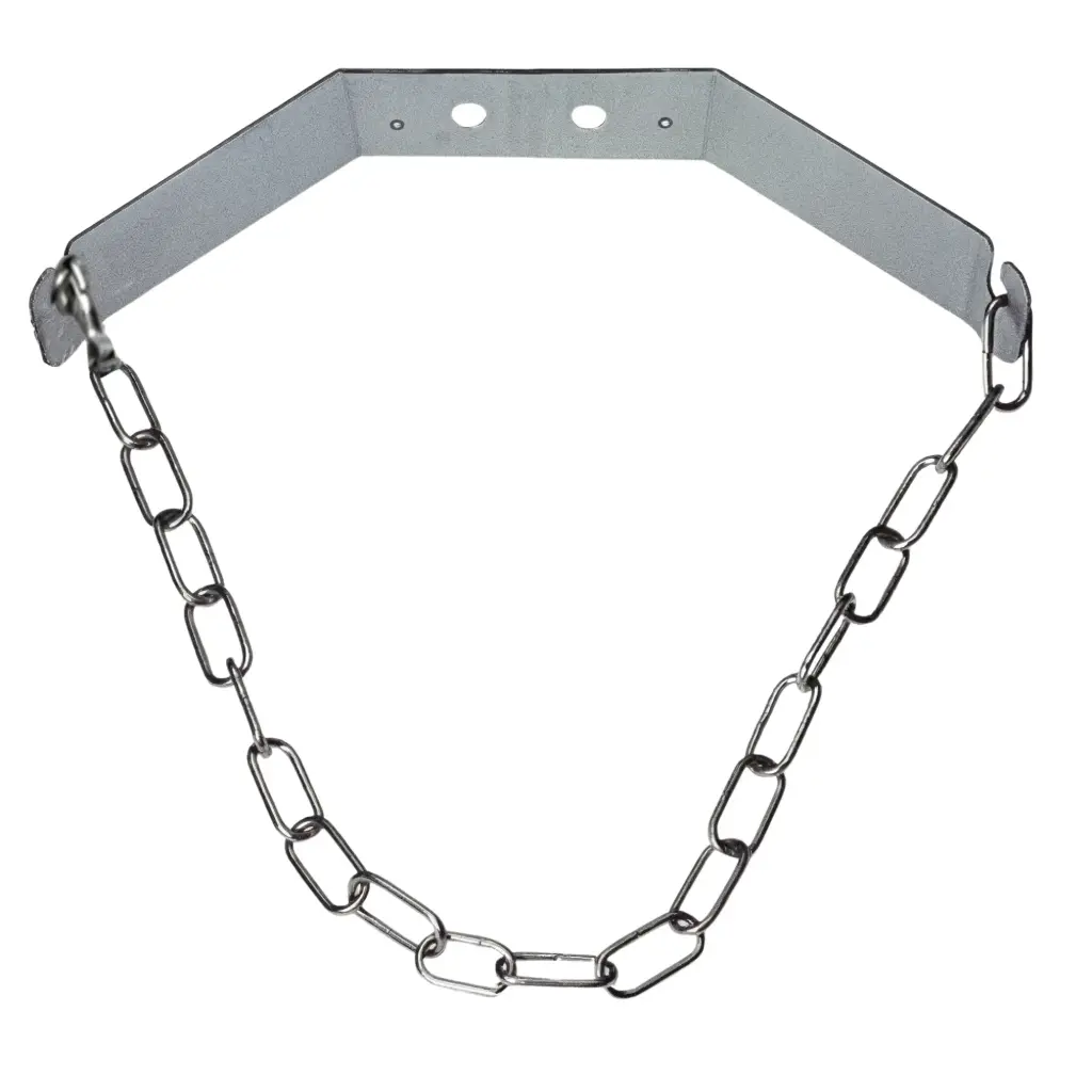 CO2 Flaschenhalter aus Edelstahl inkl. Kette für 2-10 KG Flaschen