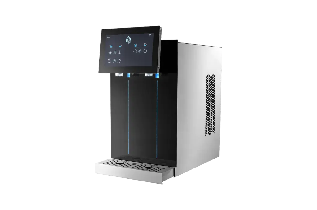 SPRUDELUX Trinkwasseranlage QUANTUM 150 - Auftisch Sprudelanlage für bis zu 150 Personen