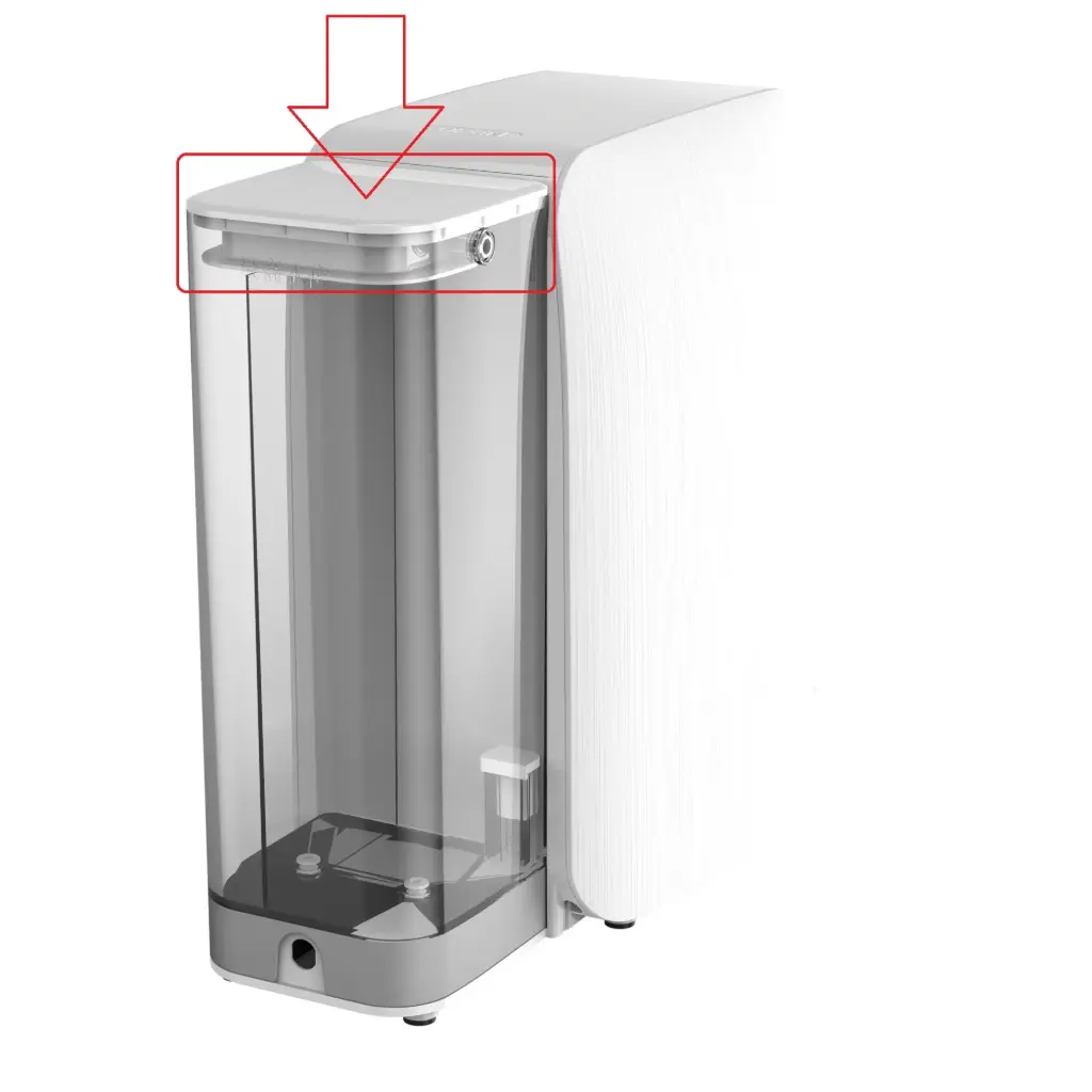 Ersatzdeckel für den Wassertank zu AORA – Mobile Umkehrosmoseanlage mit Heißwasserfunktion