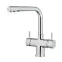 5-Wege-Armatur NOBIUS L-Auslauf in Chrom - 26cm 