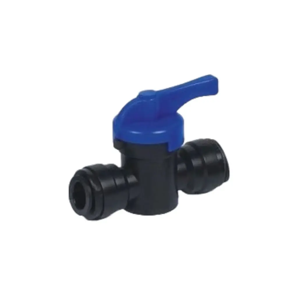 Absperrhahn QC - Push Fitting Adapter
