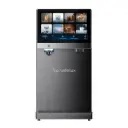 SPRUDELUX PRO TOUCH – Premium Tafelwasseranlage mit Umkehrosmose, Sprudel- & Heißwasserfunktion – Wasserspender mit UVC-Technologie – Festwasseranschluss / Tank