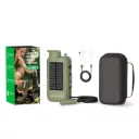 HYDROSOLVE SoarPro Outdoor Wasserfilter – Elektrisch, Tragbar & Wiederaufladbar – 0,01 Mikron – Solar/USB/Kurbel – Powerbank – für Camping, Wandern, Notfall & Survival